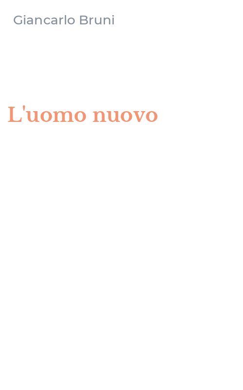 L'uomo nuovo