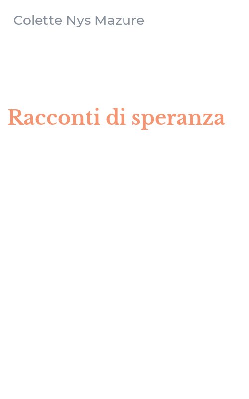 Racconti di speranza