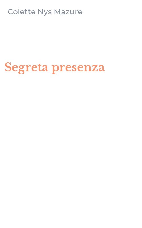 Segreta presenza