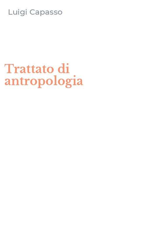 Trattato di antropologia