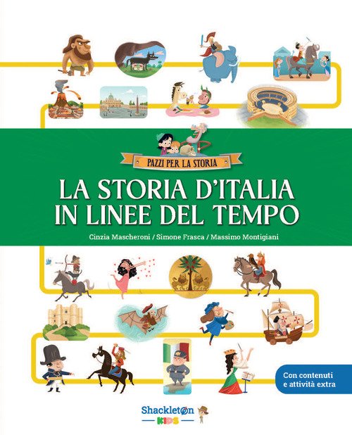 La storia d'Italia in linee del tempo. Con contenuti e attività extra