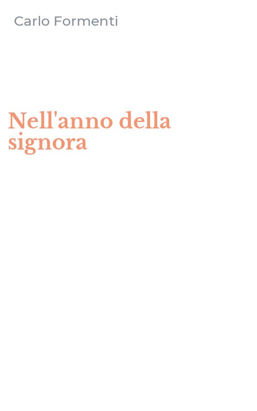 Nell'anno della signora