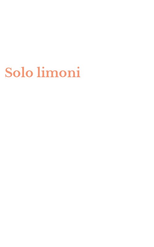 Solo limoni