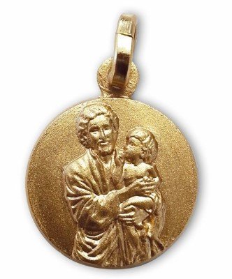 SAN GIUSEPPE - MEDAGLIA ARGENTO DORATO