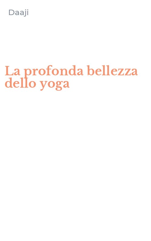 La profonda bellezza dello yoga