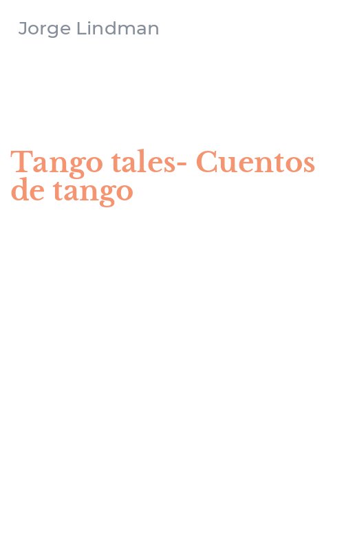 Tango tales-Cuentos de tango