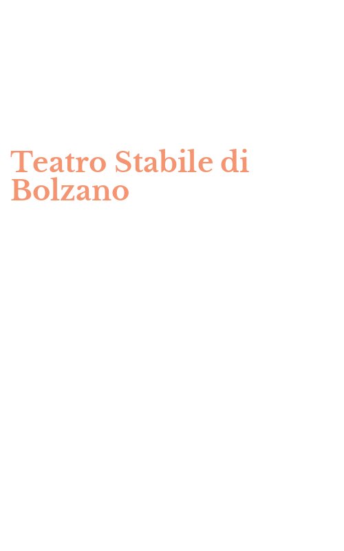 Teatro Stabile di Bolzano