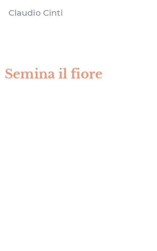 Semina il fiore