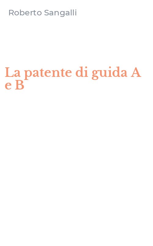 La patente di guida A e B