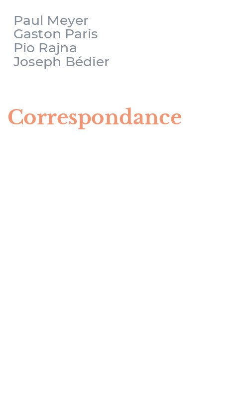 Correspondance