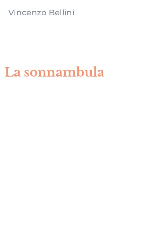 La sonnambula