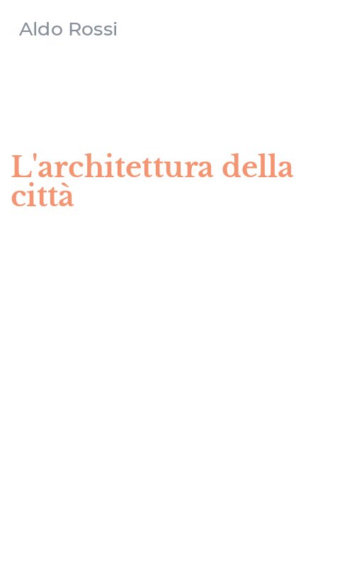 L'architettura della città