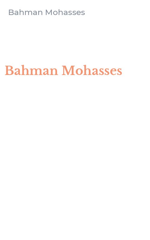 Bahman Mohasses