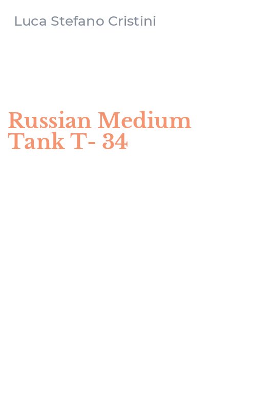 Russian Medium Tank T-34