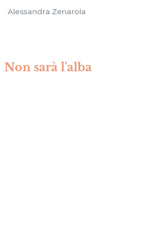 Non sarà l'alba