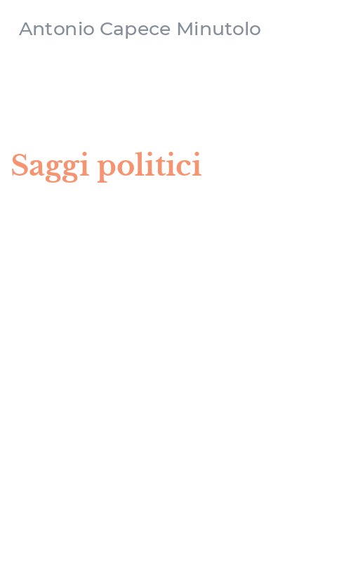 Saggi politici