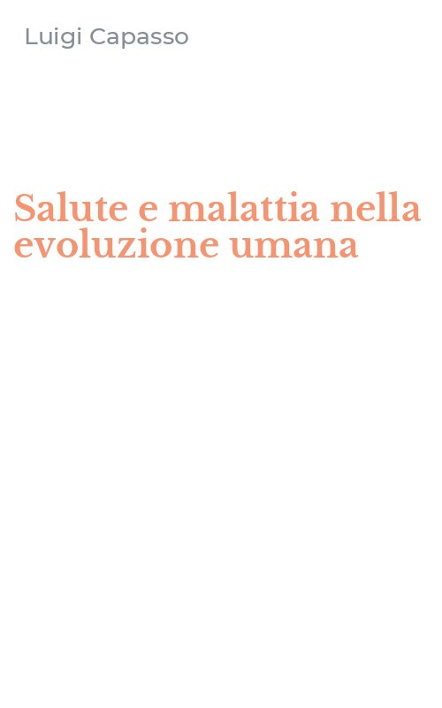 Salute e malattia nella evoluzione umana