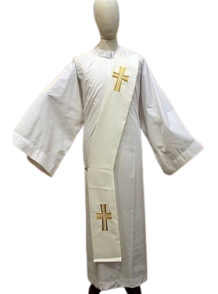 STOLA DIACONALE CON CROCE
