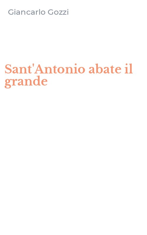 Sant'Antonio abate il grande