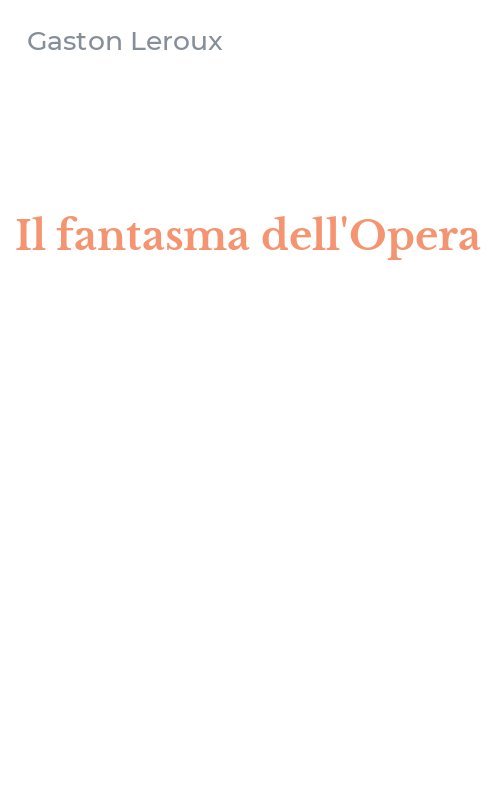Il fantasma dell'Opera