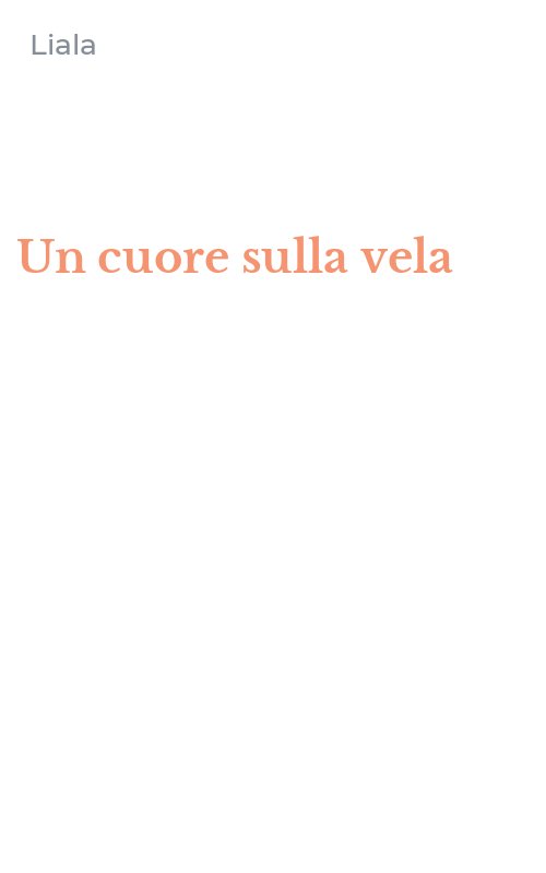 Un cuore sulla vela