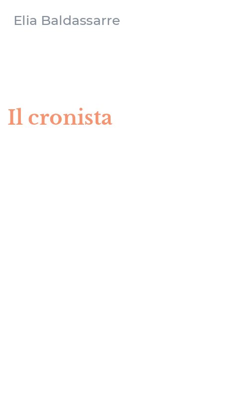 Il cronista