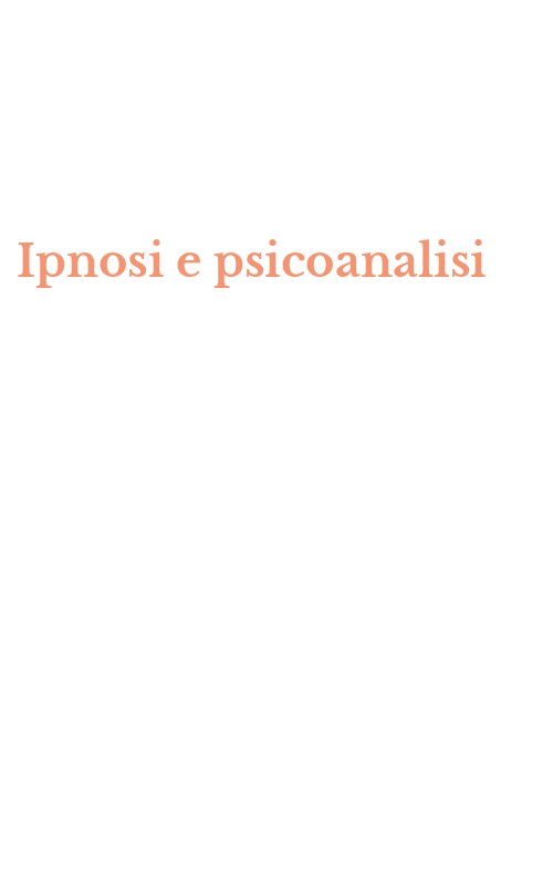 Ipnosi e psicoanalisi
