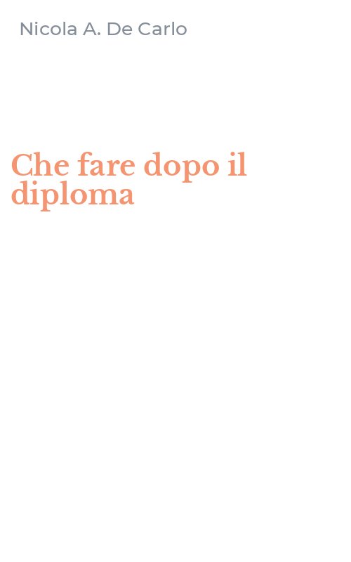 Che fare dopo il diploma