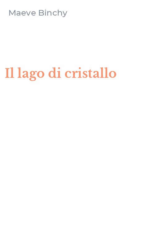 Il lago di cristallo