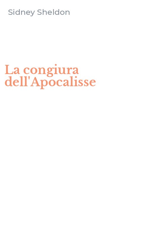 La congiura dell'Apocalisse