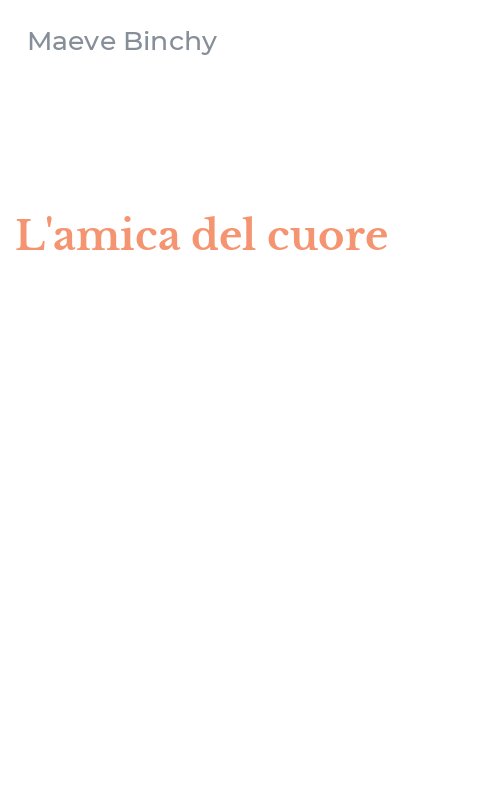 L'amica del cuore