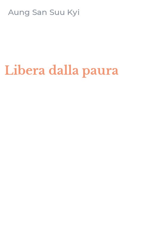 Libera dalla paura