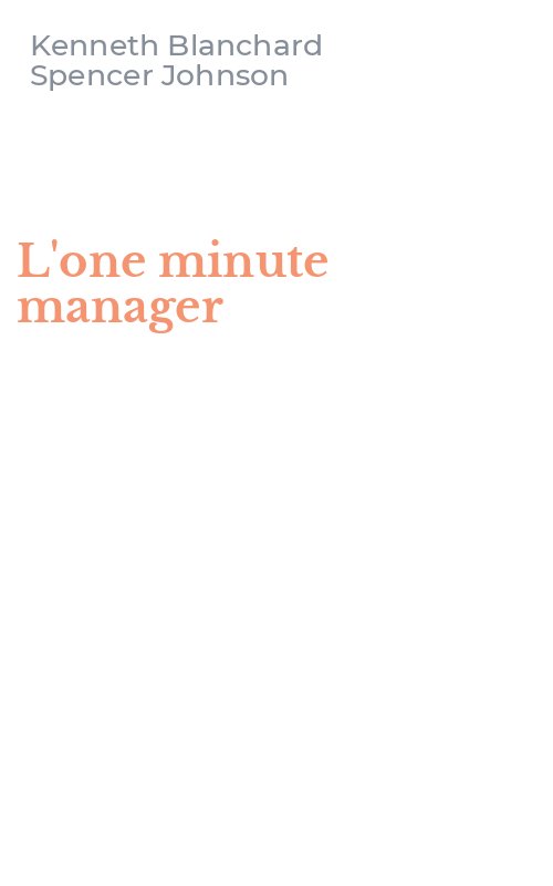 L'one minute manager
