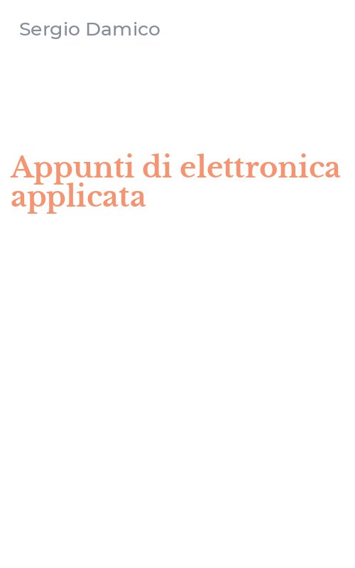 Appunti di elettronica applicata