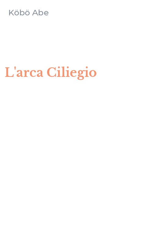 L'arca Ciliegio