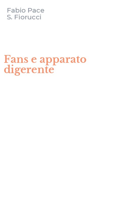 Fans e apparato digerente
