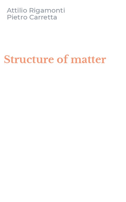 Structure of matter
