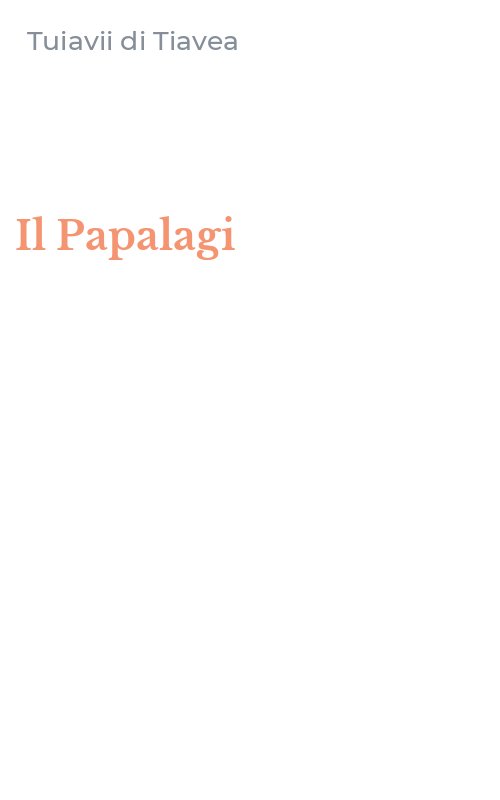 Il Papalagi