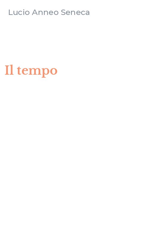 Il tempo
