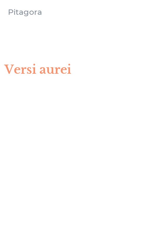 Versi aurei