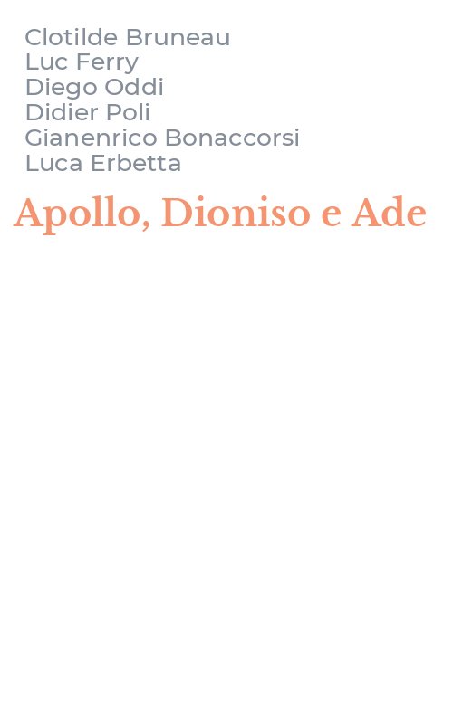 Apollo, Dioniso e Ade