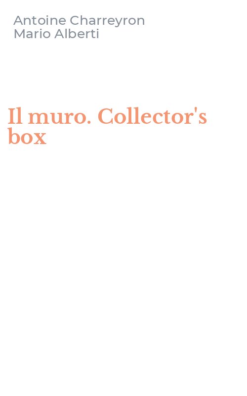 Il muro. Collector's box
