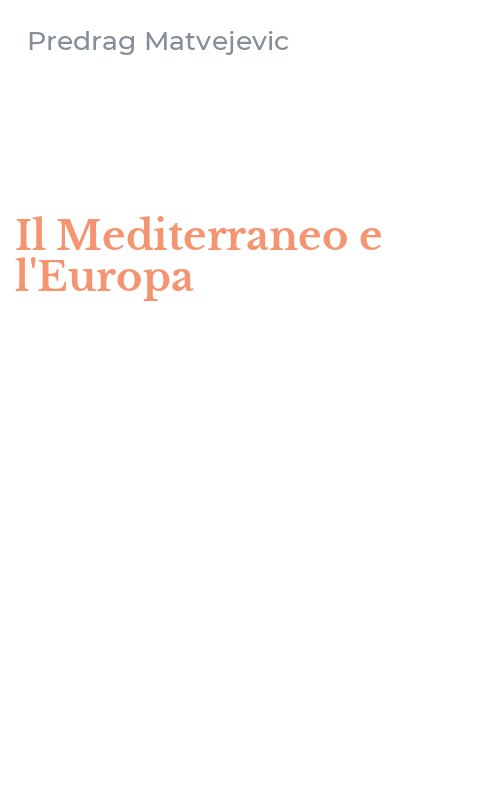 Il Mediterraneo e l'Europa