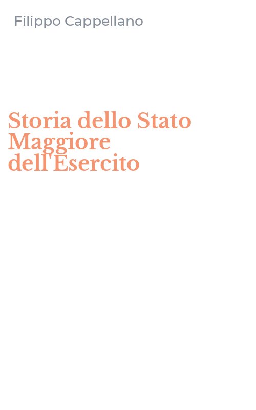 Storia dello Stato Maggiore dell'Esercito
