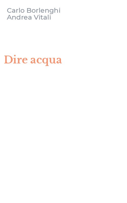 Dire acqua
