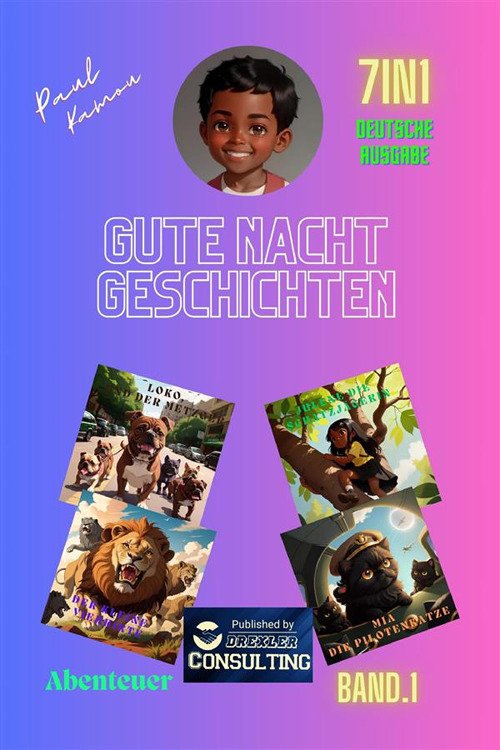 Gute Nacht Geschichten. Abenteuer