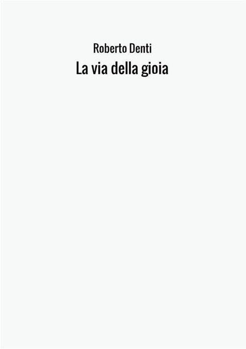 La via della gioia