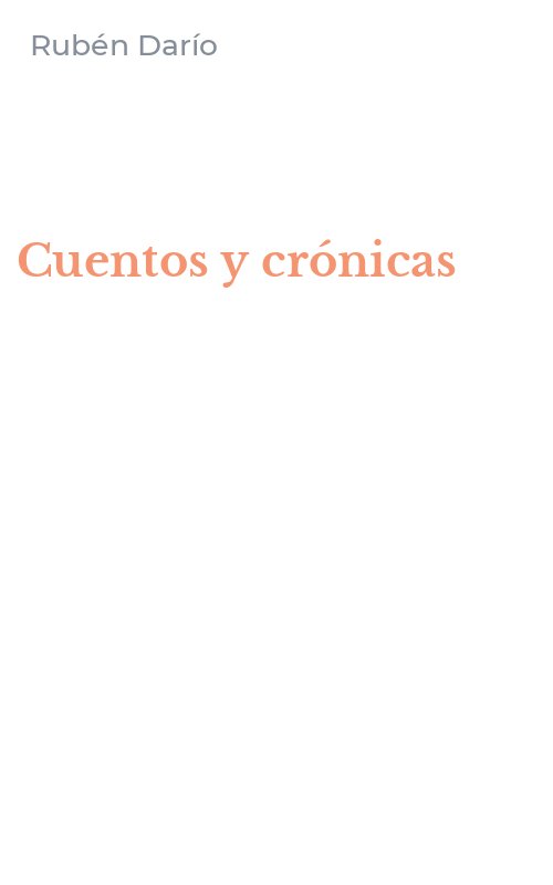 Cuentos y crónicas