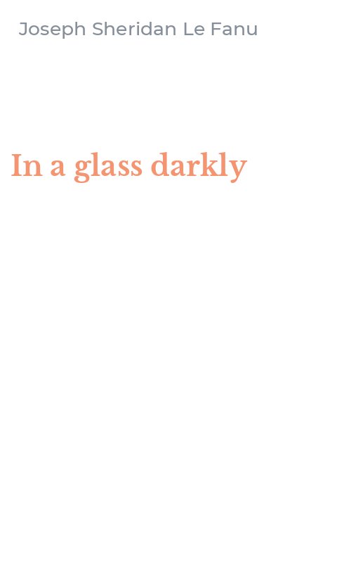In a glass darkly