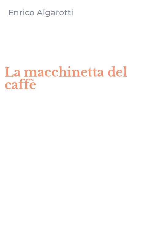 La macchinetta del caffè